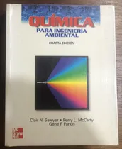Comprar Química Para Ingenieria Ambiental - C. Sawyer - 4ta Edicion
