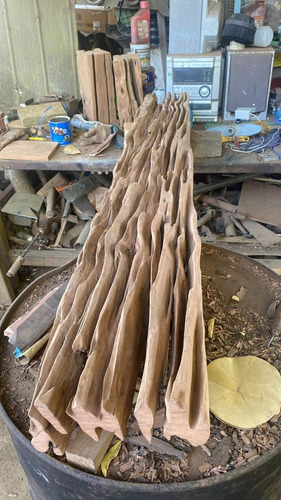 Lámparas De Roble Pellín Medidas 1,75m Y 1,65m Hechas A Mano (Usado)