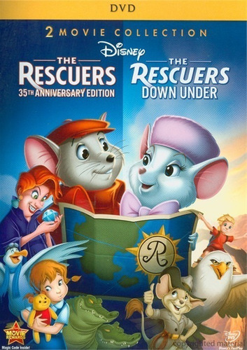 Dvd The Rescuers Collection / Bernardo Y Bianca / 2 Films