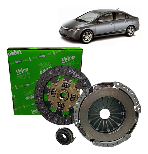 Kit Embreagem Honda New Civic 1.8 2006 A 2011 Valeo