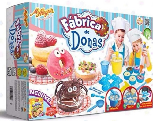 Fábrica De Donas, Mini Chef, Juguetes Mí Alegría