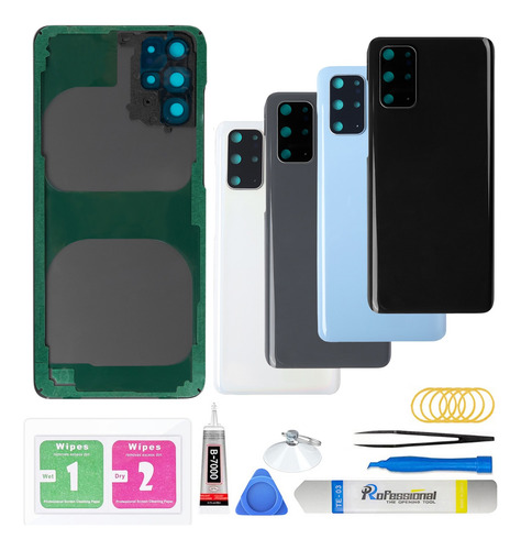 Tapa Trasera Para Samsung Galaxy S20 Plus Con Cristal Cámara