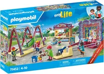 Comprar Playmobil Parque De Diversiones Feria 135pcs 8 Figuras 71452 Parque Diversiones