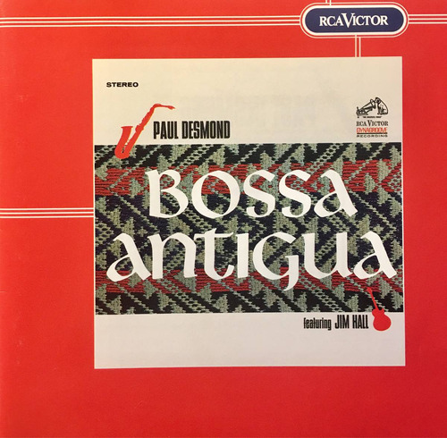 Cd Paul Desmond Bossa Antigua Made In Usa