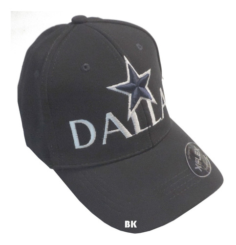 Gorra Ngr Curv Cerrada Dallas Cowboys Vaqueros Americano Bk