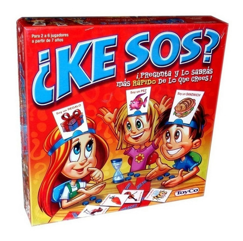 Imagen 1 de 4 de Juego De Mesa ¿ke Sos? Original Toy Co