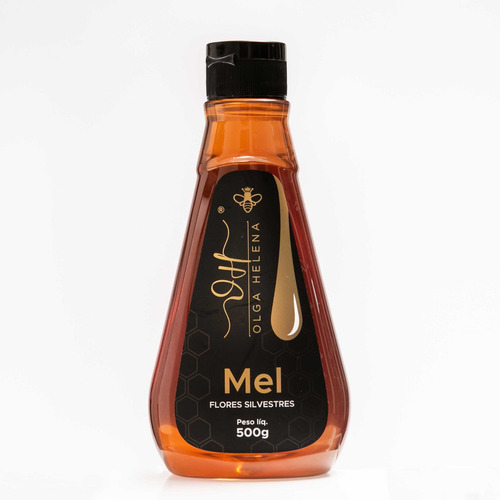 Mel Florada Silvestre Em Bisnaga 500g