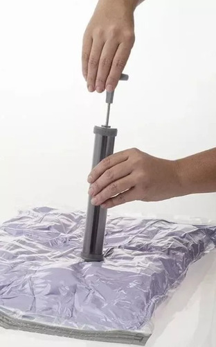 Kit 3 Saco Embalagem Vácuo Organizador Roupa 50x70 Com Bomba