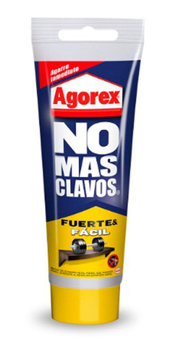 Pegamento Adhesivo D Montaje No Mas Clavo Blanco 200g Agorex