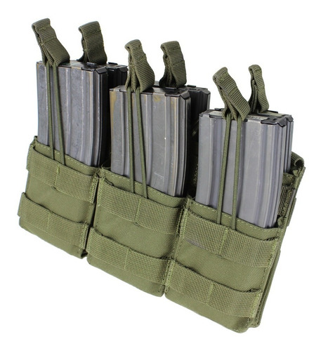 Porta Cargador Triple De 6 Cargadores Para Ar15 Marca Condor