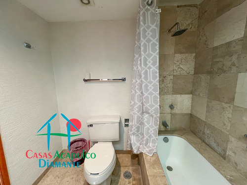 Cad Torre Uno 213. ¡frente Al Mar! Departamento En Playa Diamante Con Acceso Directo A La Playa