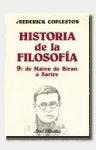 Historia De La Filosofia 9 De Maine De Biran A Sartre (arie