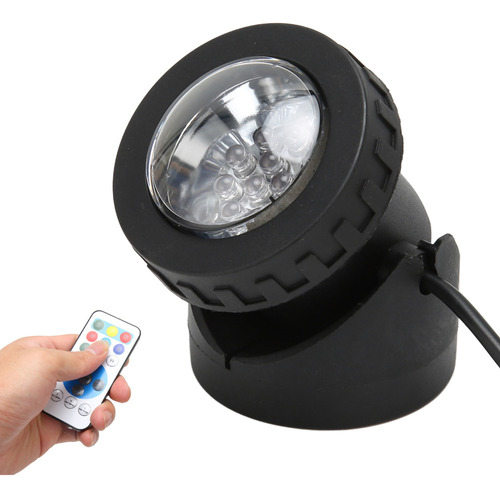 Lámpara Led Tipo Fuente Pond Lights Que Cambia De Color, Ip6