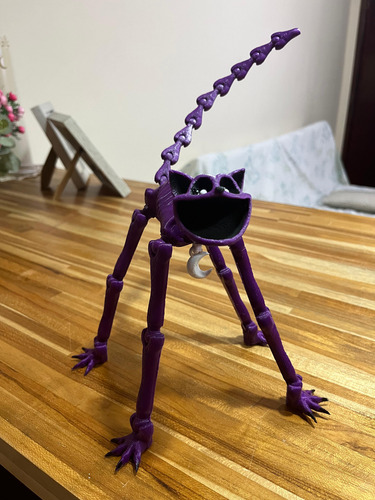 Brinquedo Articulado Poppy Playtime Catnap Impressão 3d