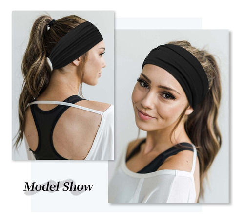 Diademas Anchas Con Botón Para Máscara, Mujeres, Enfermeras,