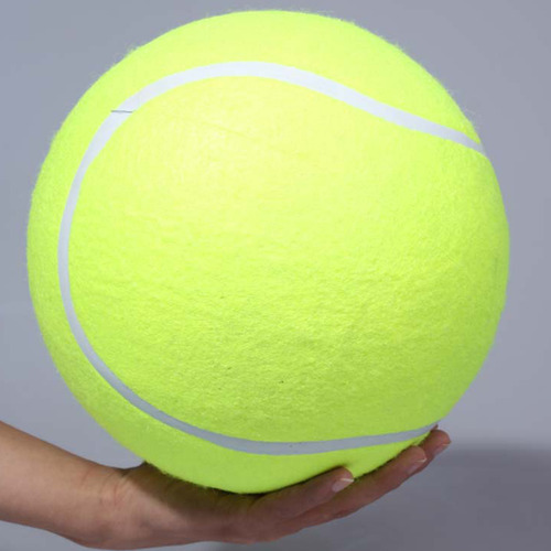 Pelota De Tenis Para Masticar Mascotas, Tamaño Gigante, Infl