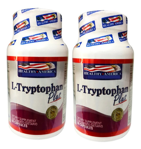 2 L Tryptophan Triptófano 60cap - Unidad a $595