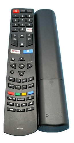 Control Remoto Para Noblex 91di65x6500 91di43x5100 Smart Tv
