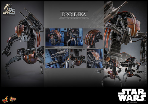 Preventa Hot Toys Droideka Star Wars Sixth Scale Figure