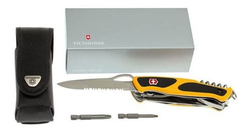 Canivete Ranger Grip Boatsman Amarelo 22 Funções Victorinox