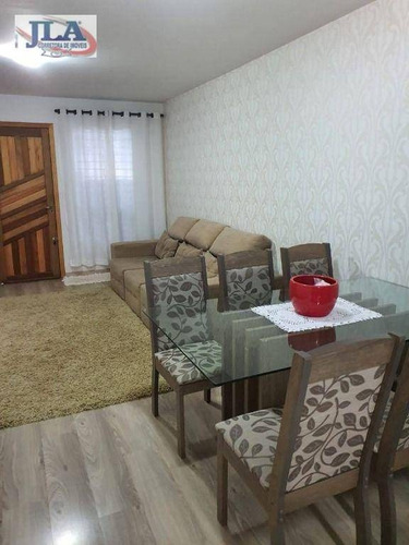 Imagem 4 de 17 de Casa Com 3 Dormitórios À Venda, 56 M² Por R$ 299.000 - Roça Grande - Colombo/pr - Ca0313