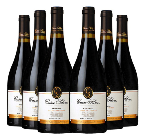 6 Vinos Casa Silva Terroir De Familia, Pinot Noir