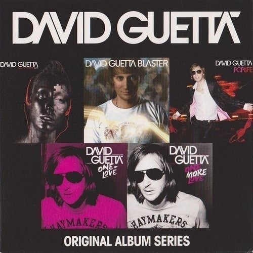 David Guetta Original Album  Series 5 Cds Europa [nuevo]