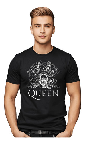 Polera Queen Punk Rock - Estampada Algodón - Bandas Grupos