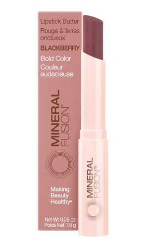 Mineral Fusion Lipstick Mantequilla, Blackberry