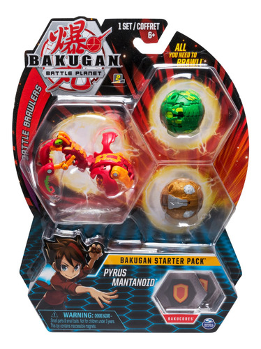 Bakugan Set De Inicio Spin Master Toys - 6045144