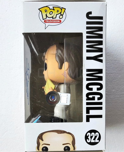 Funko Pop! Autografiado Bob Odenkirk Better Call Saul Jimmy (Usado)