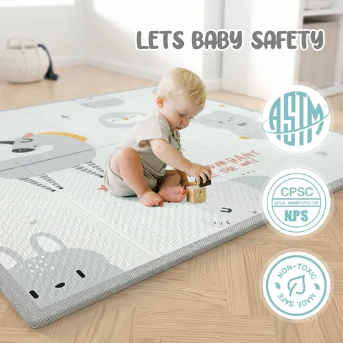 Baby Playpen Zeebaba Con Tapete Para Bebés Y Niños Pequeños