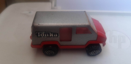 1978 Tonka Red Van Pressed Steel Truck 9.5 Cms