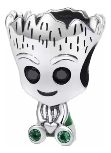 comprar Charm Pandora Groot Guardianes De La Galaxia Plata Ley 925