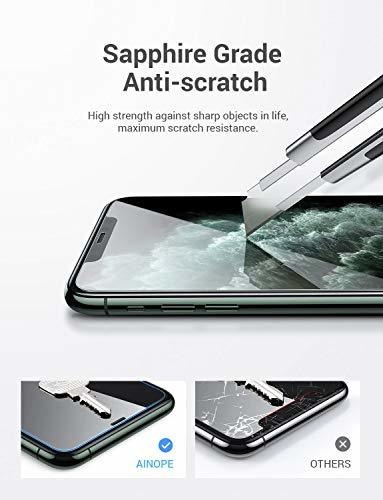 Protector Pantalla Para iPhone XS Marco Instalacion Cristal