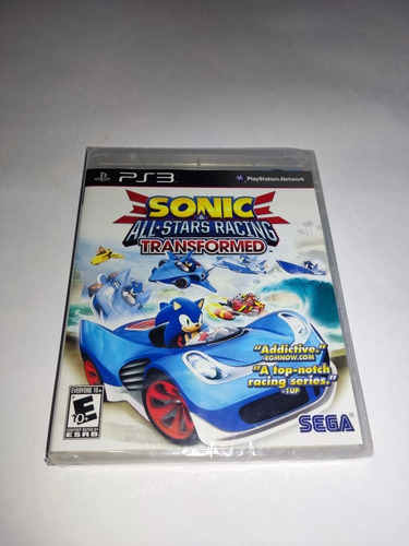 Sonic All Stars Racing Transformed Playstation 3