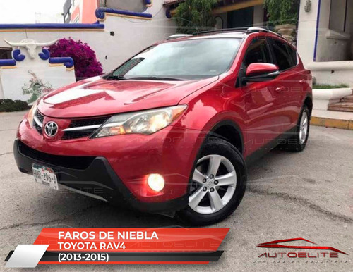 Imagen 6 de 10 de Kit Faros Niebla Toyota Rav4 2013 2014 2015 Biseles Y Switch