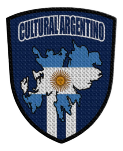 Parche Termoadhesivo Malvinas Y Cultural Argentino La Pampa