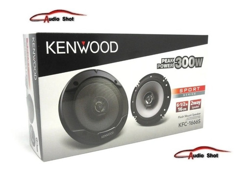 Bocinas Kenwood Kfc-1666s 300 Watts Con Tweeter