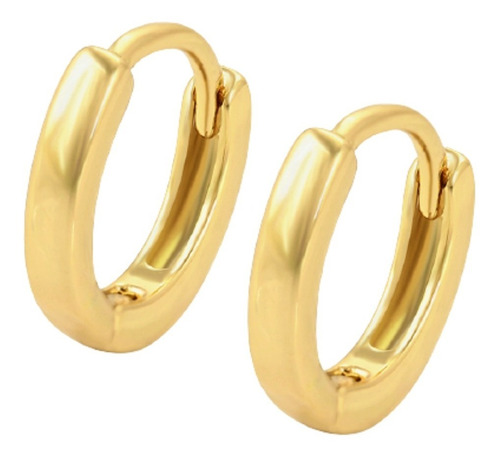 Aretes Niña Bebe Oro Laminado 14k Arracadas Ligeras Pequeñas