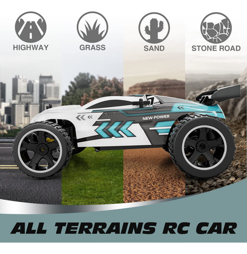 Automóvil De Carreras Rc 118 Control Remoto Con Baterías