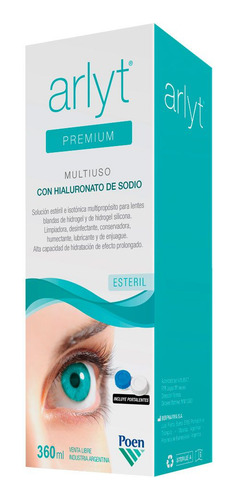 Arlyt® Premium X 360ml Líquido Multiuso | Lentes De Contacto