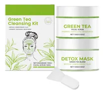 Comprar Conjunto De Limpeza De Chá Verde Cleaning Lam Film Scrub Rem