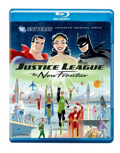 Blu-ray Liga De La Justicia: La Nueva Frontera