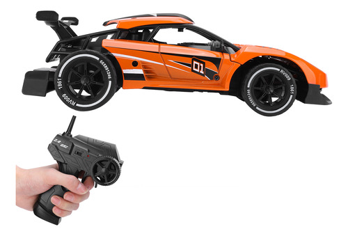 Coche De Juguete A La Deriva De Alta Velocidad Naranja 1/16