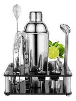 Comprar Set Bartender Barman Coctelera Tragos Bar Bebidas Acero Inox