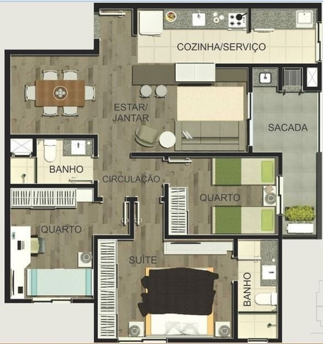 Imagem 7 de 8 de Apartamento - Ap01651 - 69954795