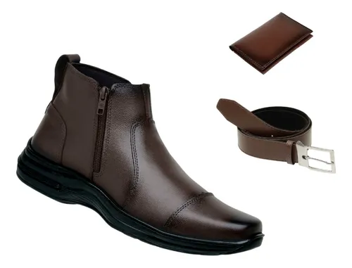 Botina masculina cheap ortopedica
