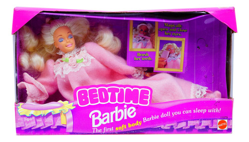Barbie Bedtime The First Soft Body You Can Sleep With Detall