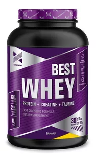 Suplemento en polvo Xtrenght Nutrition Best Whey proteínas sabor best whey banana en pote de 907g